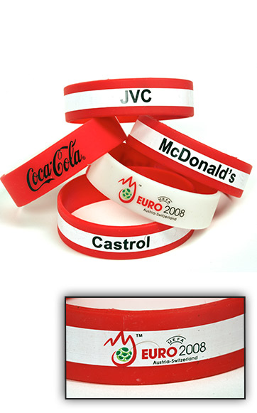 Silikon Armband "Euro 2008"